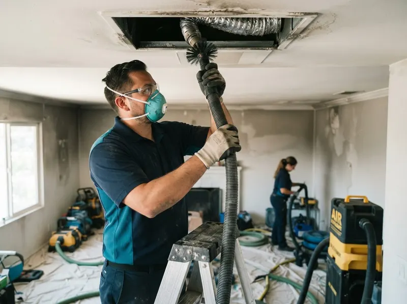 HVAC Ductwork Decontamination and Air Scrubbing in los angeles, CA
